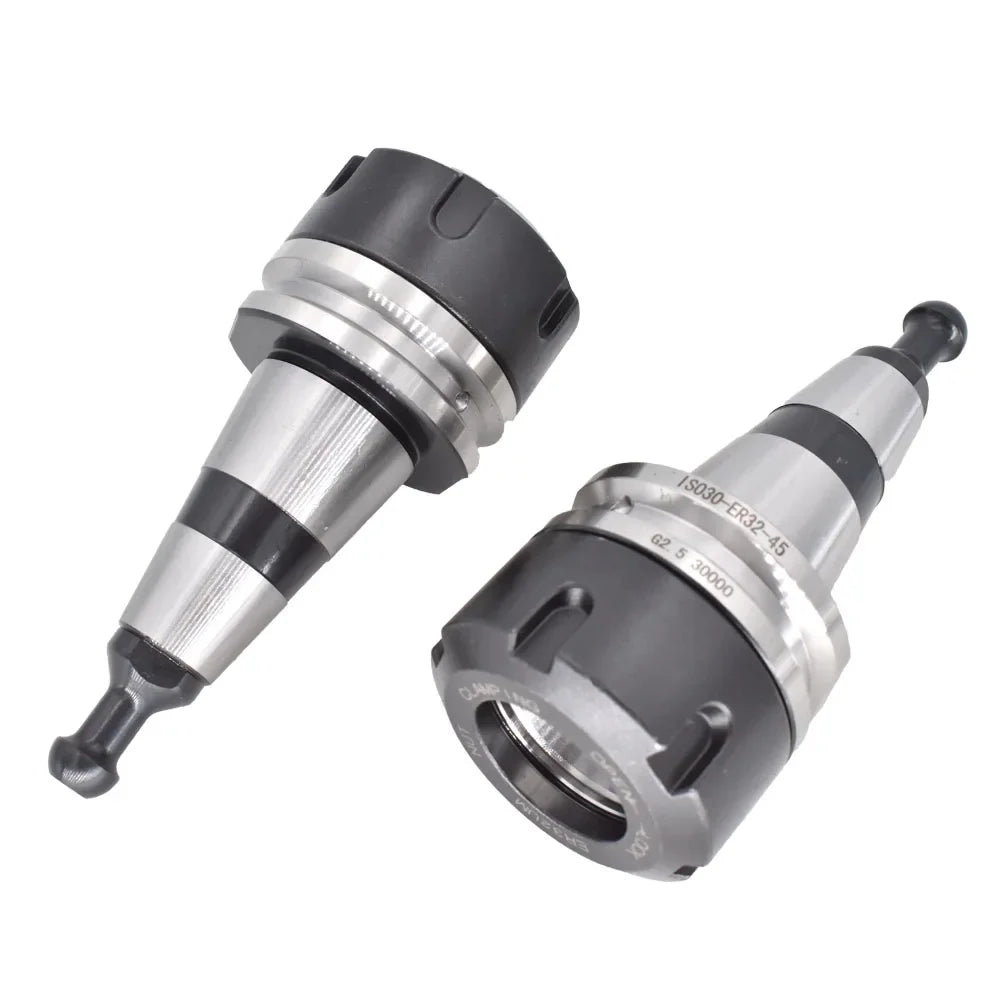 Wood Working Tool Holder ISO30 ER32 45L Collet Chuck High Speed Engraving Machine Parts CNC Spindle carving tools