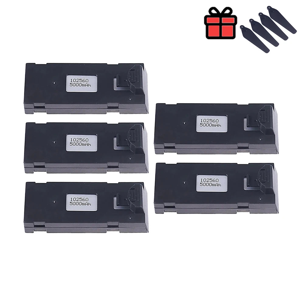 E88 Drone Battery 3.7V 1800/2600/3600/5000/6500mAh For E88PRO E99 E99PRO P1 K3 P10 A13 E525 RC Quadcopter Parts Battery