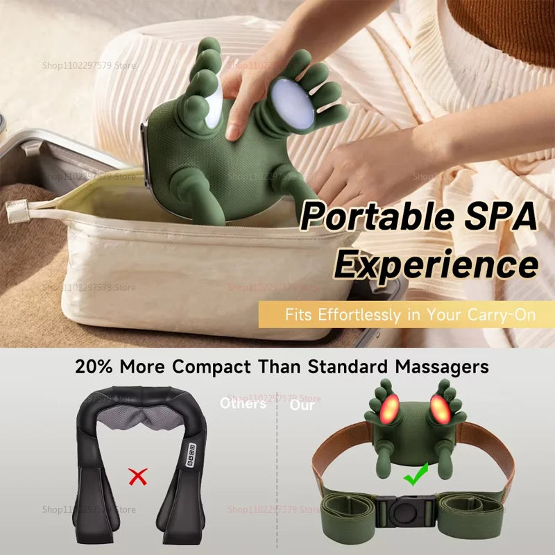 Hot Selling Biomimetic Massager Electric 4D Kneading Massage Simulates Human Hands Relieves Pain and Relaxes Muscles