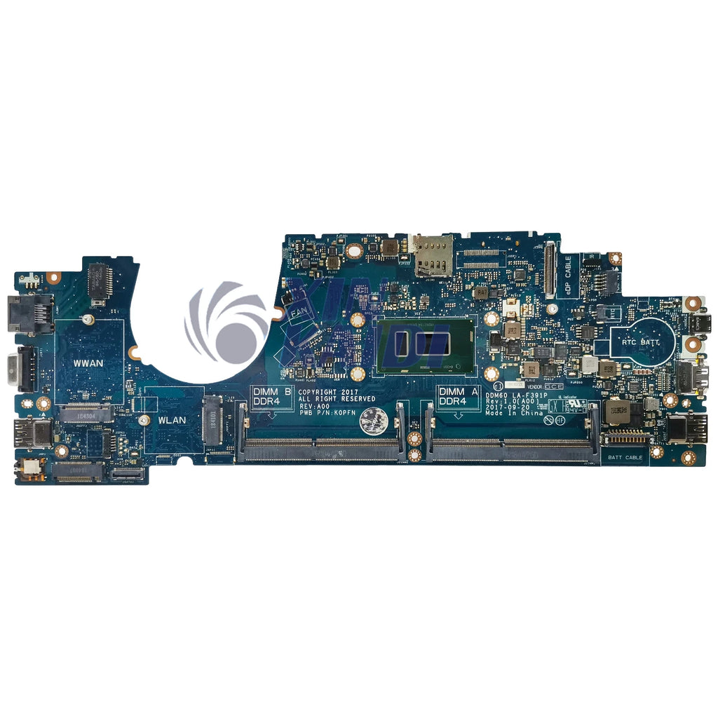 LA-F391P For Dell Latitude 7530 5290 Laptop Mainboard 02X71H 039GGH 039GGH 0GRNH7 0TKGT3 i3 i5 i7 7/8th Notebook Motherboard