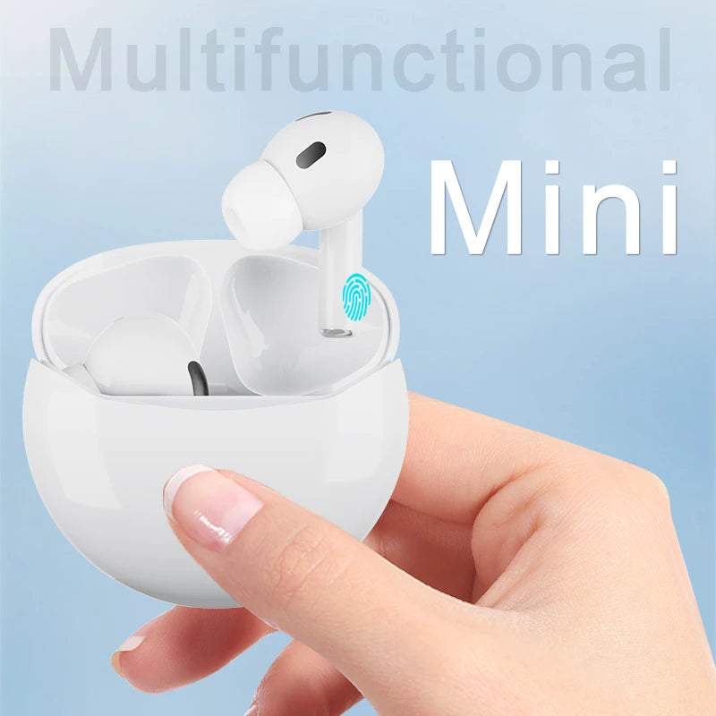 TWS Wireless Bluetooth In Ear Earphones HiFi Stereo Gaming Earphones Noise Cancelling Earbuds with Mic Wireless Headphones