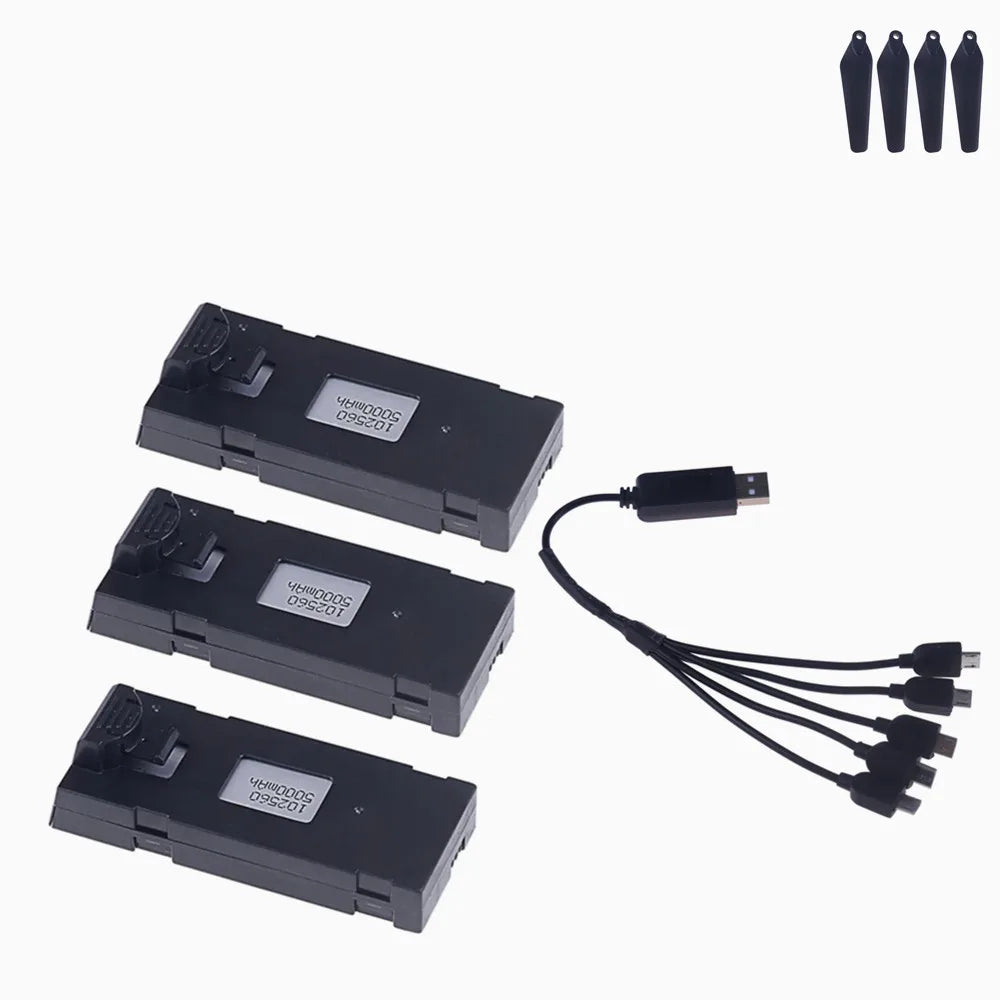 E88 Drone Battery 3.7V 1800/2600/3600/5000/6500mAh For E88PRO E99 E99PRO P1 K3 P10 A13 E525 RC Quadcopter Parts Battery