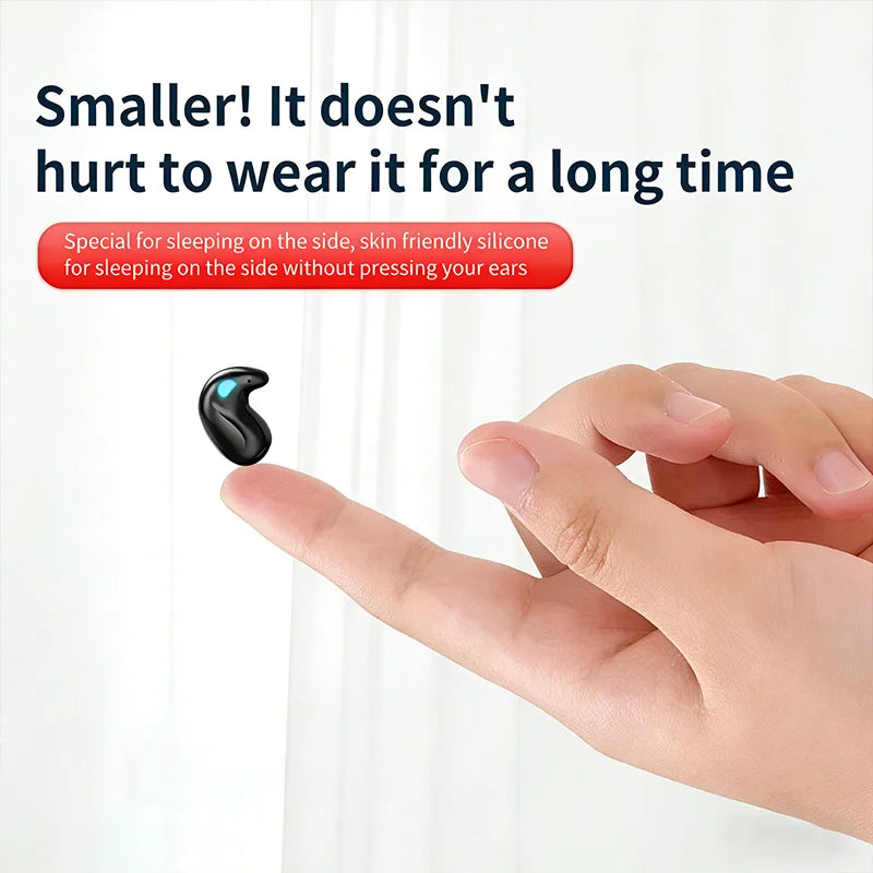 New TWS Earphones Wireless Earphones Headphones Noise Reduction Sport Game Sleep Bluetooth Earbuds for all smartphones chic