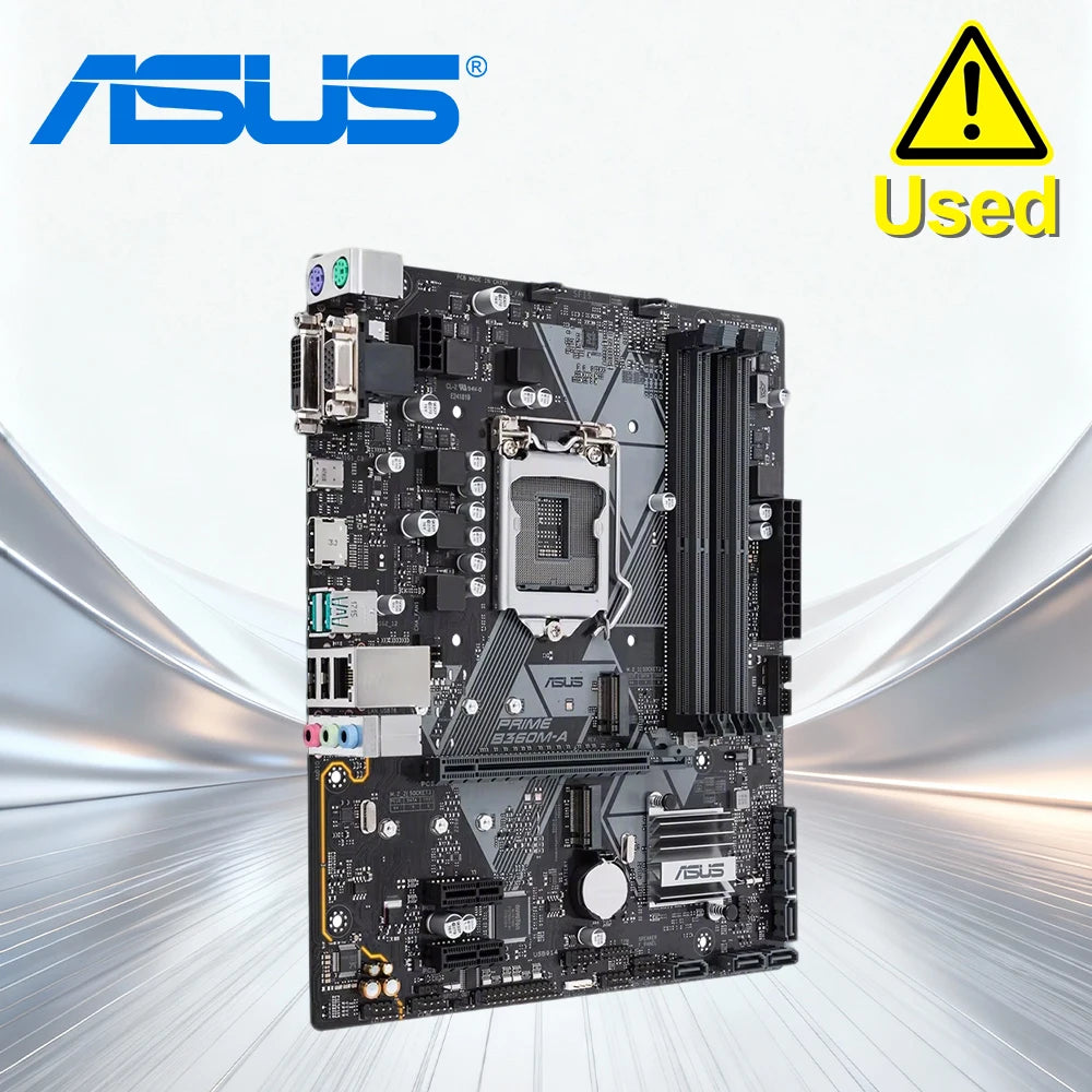 ASUS PRIME B360M-A 64GB LGA 1151 DDR4 Micro ATX B360 Motherboard