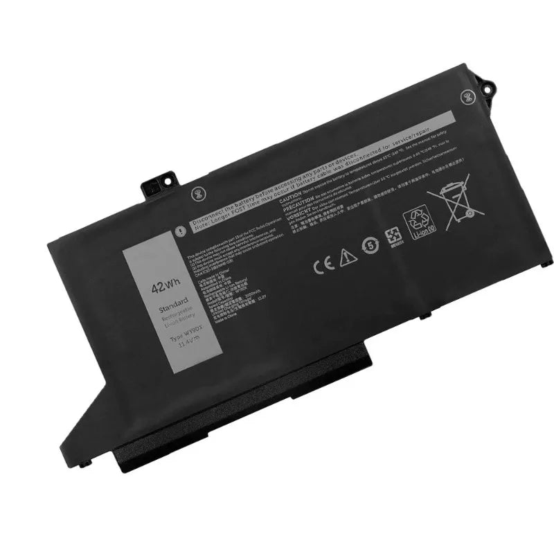 11.4V 3500mAh WY9DX Battery For Dell Latitude 5420 5520 Series For Dell Precision 3560 005R42 P137G 01K2CF P104F001 0WK3F1