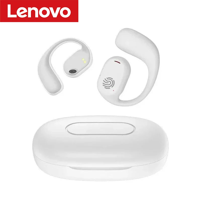 Lenovo TWS Bone Conduction Earphones HiFi 9D Stereo Wireless Sports Earbuds Bluetooth 5.3 Touch Control Noise Cancel Waterproof