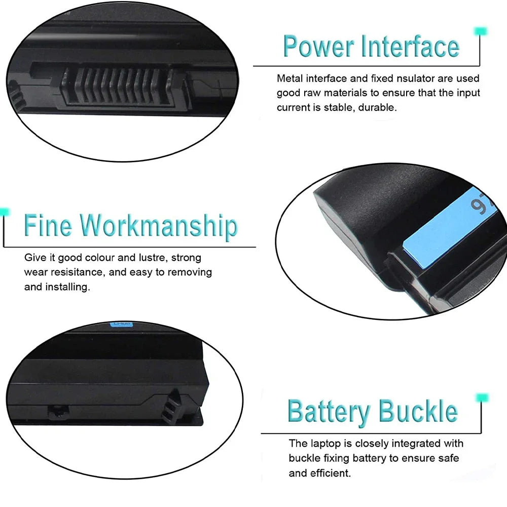 Laptop Batteries 97WH 11.1V For Dell E5420 E5430 E6120 E5520 M5Y0X E5530 E6420 E6420 E6430 E6520 8858x 3560 T54F3 T54FJ 8P3YX