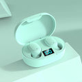 E6S Wireless Bluetooth Headphones with LED Display Deep Bass Stereo Ear Buds with Mic  Wireless Earbuds
