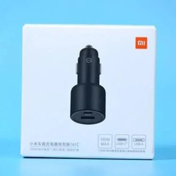 Xiaomi 100W Dual USB Car Charger with 5A Cable