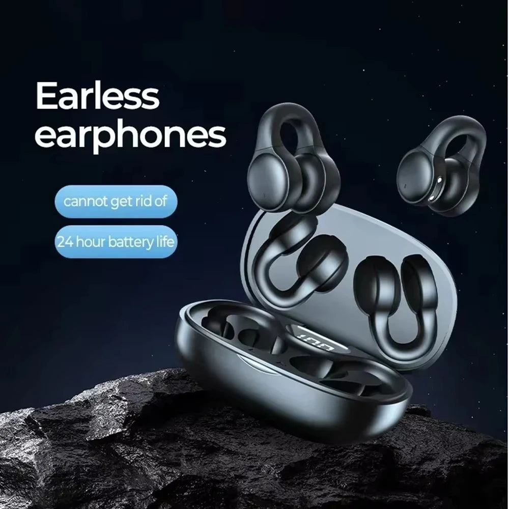 Lenovo TWS X58 5.3Wireless Bone Conduction Headphones Bluetooth Earphones Waterproof Sports Earbuds Earring Ear Hook Mic Headset