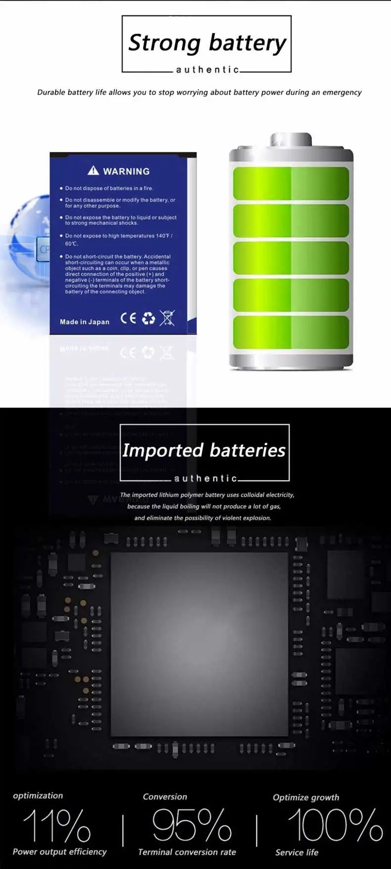 Brand New Battery BP4G 5600mAh For Xiaomi Mi 13 Phone Replacement Batteries