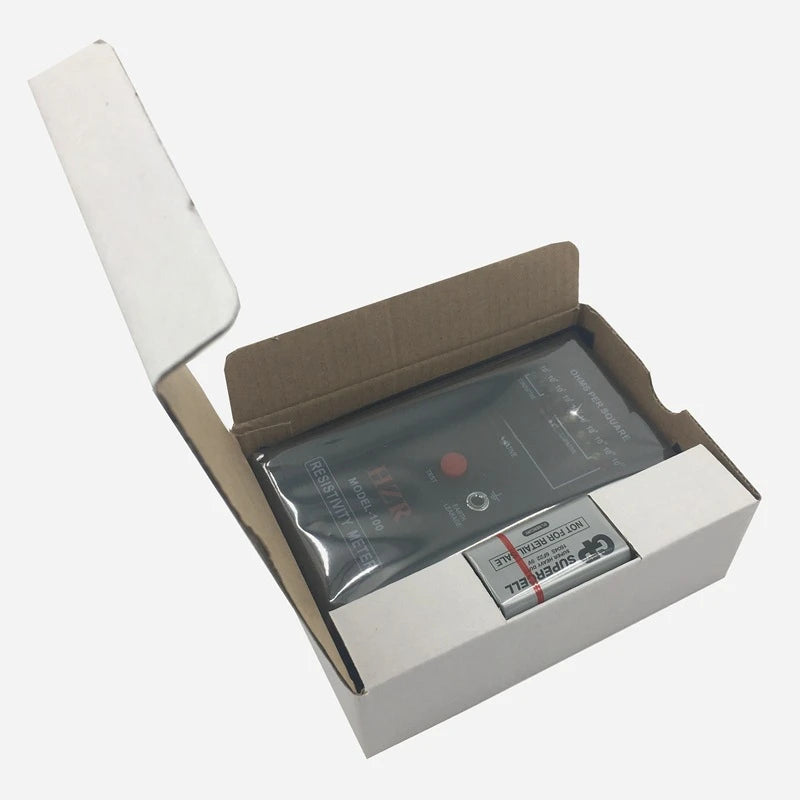 MODEL-100 Surface Resistance Resistivity Meter Electrostatic Static Electricity Tester ESD