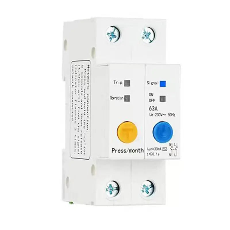 eWelink WiFi circuit breaker Smart switch timer remote control voice control Alexa echo with Leakage Protection for Smart Home