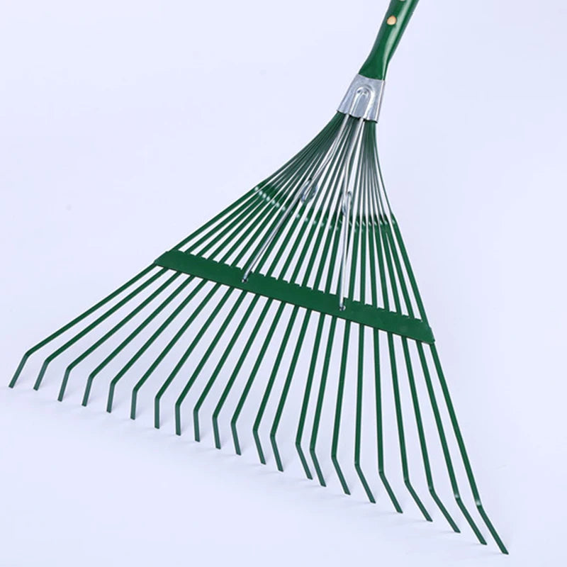 Gardening Rake Lawn Garden Hand Tools Outdoor Artificial Grass Rake Yard Collect Leaves Rakes Farm Farming Lawn Equipments