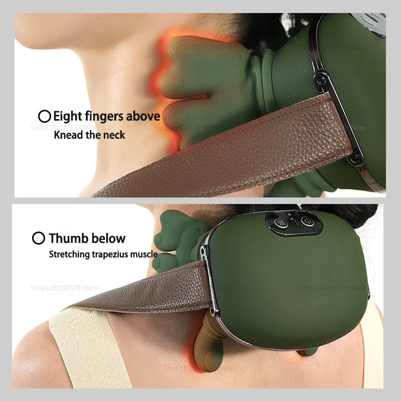 Hot Selling Biomimetic Massager Electric 4D Kneading Massage Simulates Human Hands Relieves Pain and Relaxes Muscles
