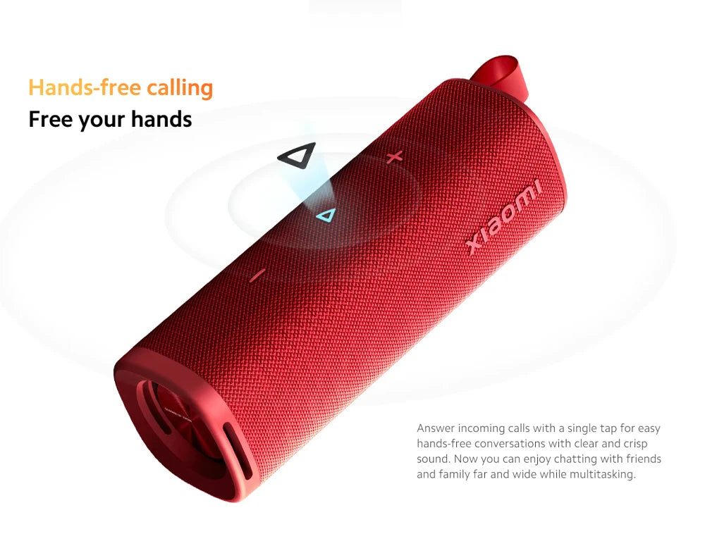 Xiaomi Sound Outdoor Smart speaker Global Version Bluetooth5.4 IP67 dust and water resistance Up 12 hours  long-lasting battery