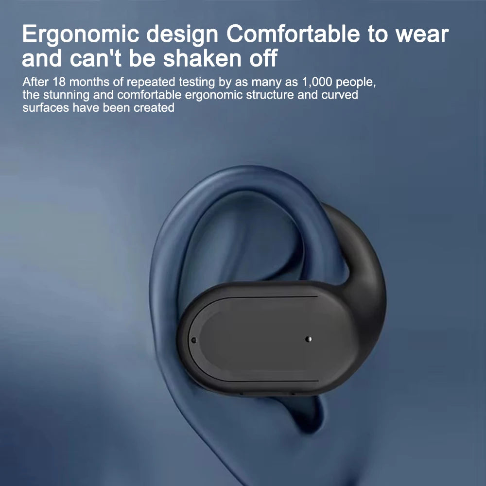 TWS Bluetooth 5.4 Headphone Ear Hook Wireless Earphone HiFi Stereo Noise Reduction Headset Waterproof Earbud for iPhone/Huawei