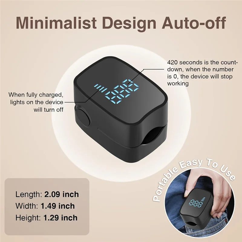 For Home Use Nail Fungus Treatment Device 905Nm Infrared And 470Nm Blue LED Laser Efficient Onychomycosis Therapy Black
