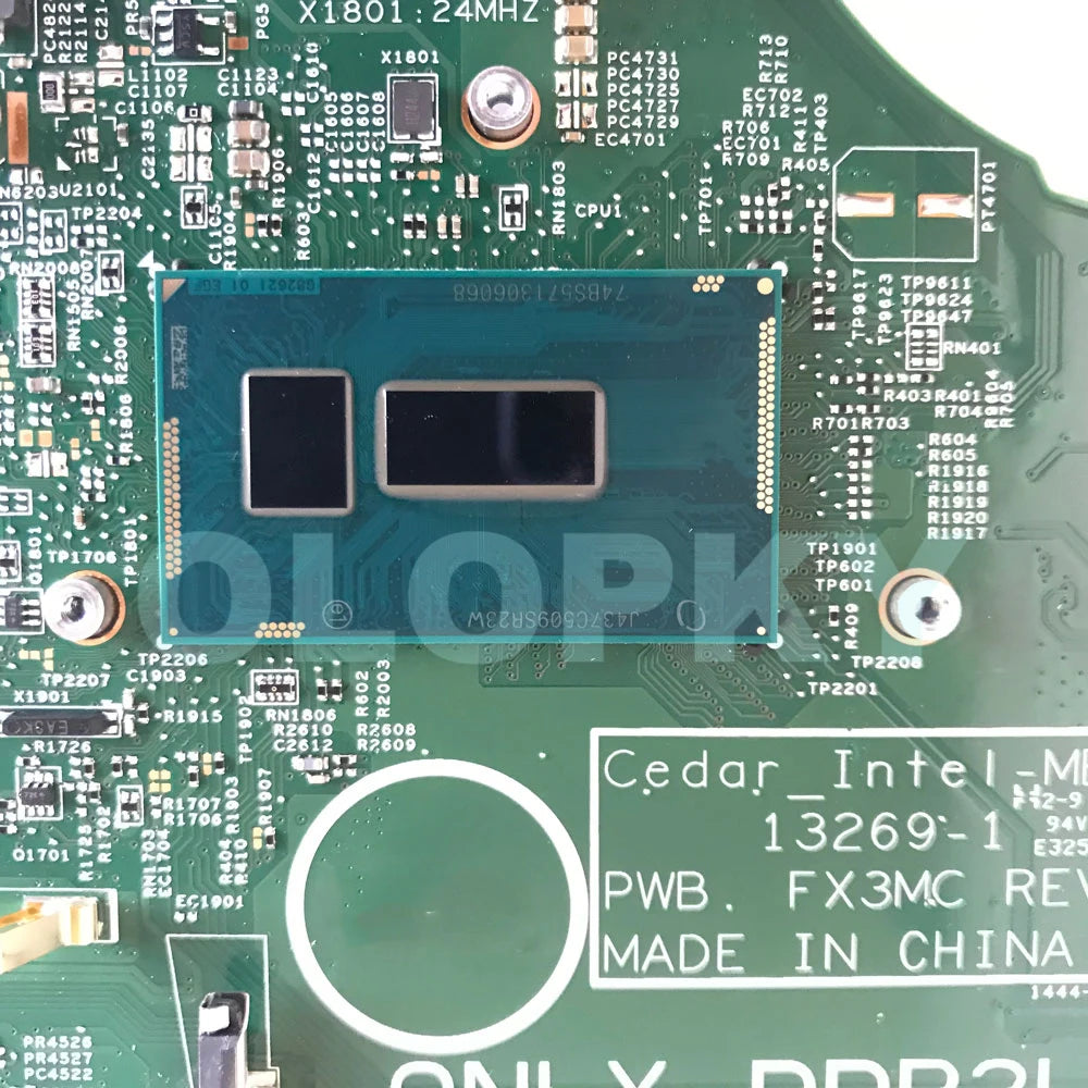 13269-1 For dell Inspiron 3443 3542 3543 5748 5749 Laptop Motherboard With i3 i5 i7-4/5th Gen CPU CN-0HRG70 06YPRH 00XDMH 0T7TC4