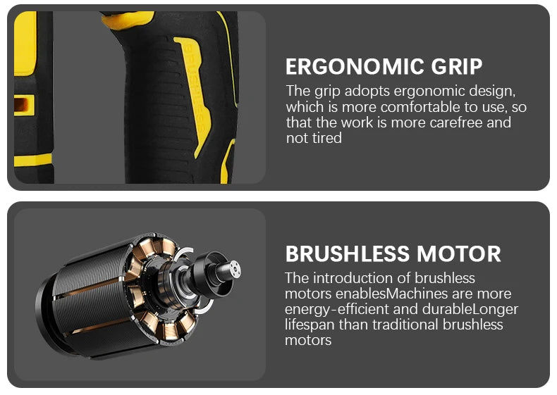 Brushless Electric Nail Gun with Battery Adapter Convert for Dewalt 20v Battery Pin to Milwaukee/Makita 20/18v Battery Pins