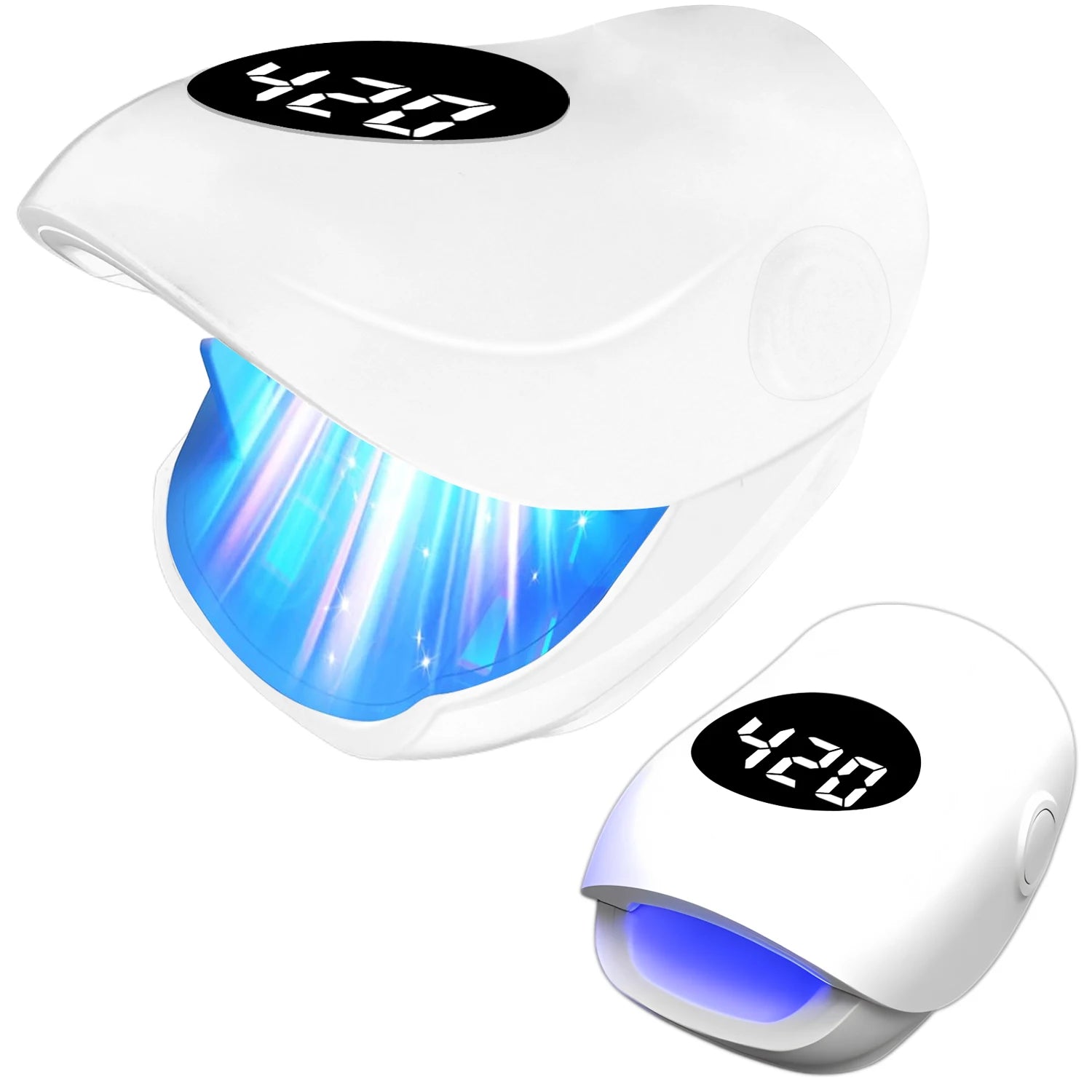 USB Charging Nail Fungus Treatment Device - 940nm Infrared & 500nm Blue Light LED Laser Onychomycosis Nail Care
