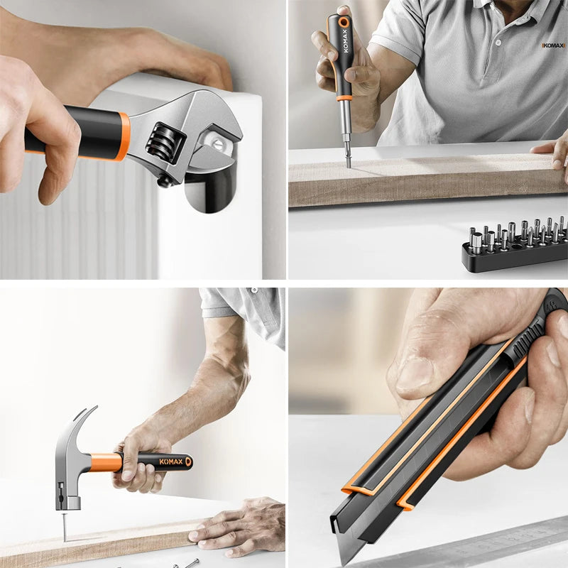 Handworking Powerful Tool Set Hardware DIY Power Toolkit Multi-purpose Electrician Maintenance Tools Case Electric Drill Toolbox