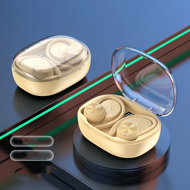 TWS true wireless stereo headphones, featuring an ear-hook design, high-fidelity sound quality, and high-definition calls,