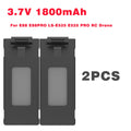 3.7V 1800Mah RC Drone Battery Accessory For E88 E88PRO Ls-E525 E525 PRO Mini Uav Drone Battery Special Rc Part 1/2/3/4/5/6Pcs