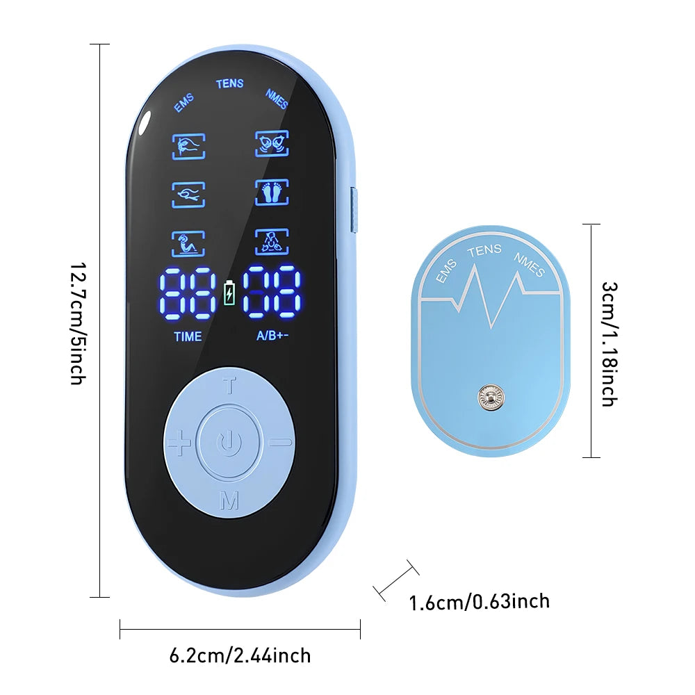 Physiotherapy Tens Muscle Stimulator Electric EMS Acupuncture Body Massage Digital Therapy Slimming Machine Electro Stimulator