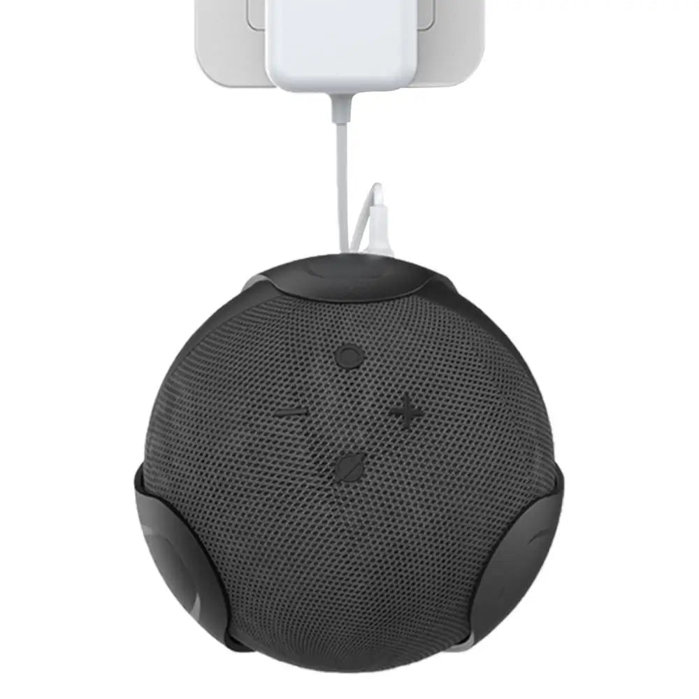 Wall Mount Holder For AmazonEcho Dot 5/4 Sound Box Case Holder For Echo Dot 4 5 Wall Mount Stand For Space-Saving