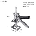 Hand Lifting Tool Labor-Saving Arm Jack Door Panel Drywall Lifting Cabinet Board Lifter Tile Height Adjuster Elevator Tool