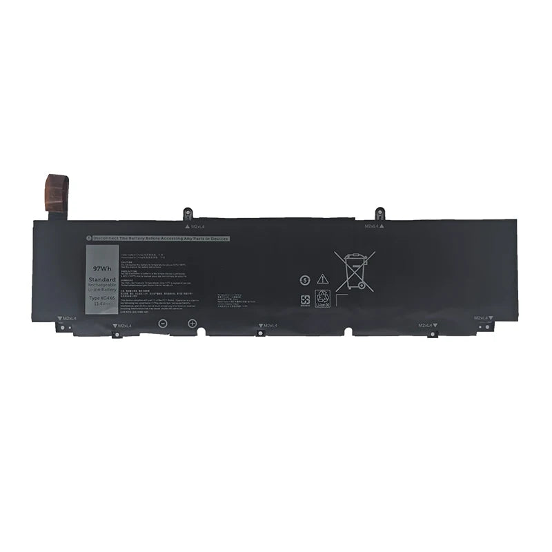 56Wh 5XJ6R 97Wh XG4K6 Laptop Battery for Dell XPS 17 9700 9710 Precision 5750 5760  Bateria 11.4V Replacement Battery