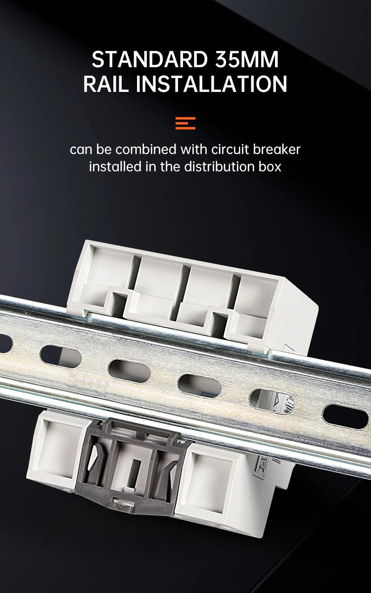 ETEK RCD RCCB Type B Earth Leakage Residual Current Circuit Breaker Evse 2P 4P 40a 63a 100a 30ma 300mA EKL6-100B Din Rail 220V