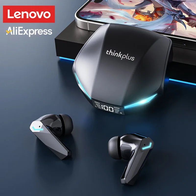 Lenovo XT53 AI Translation Earbuds Wireless Bluetooth 5.4 HD Voice Calls Noise Reduction Earphones Real-time Translation Headset