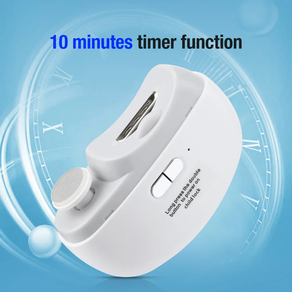 Electric nail clippers for polishing and buffing, automatic nail clippers, rechargeable nail clippers, baby and adult nail art