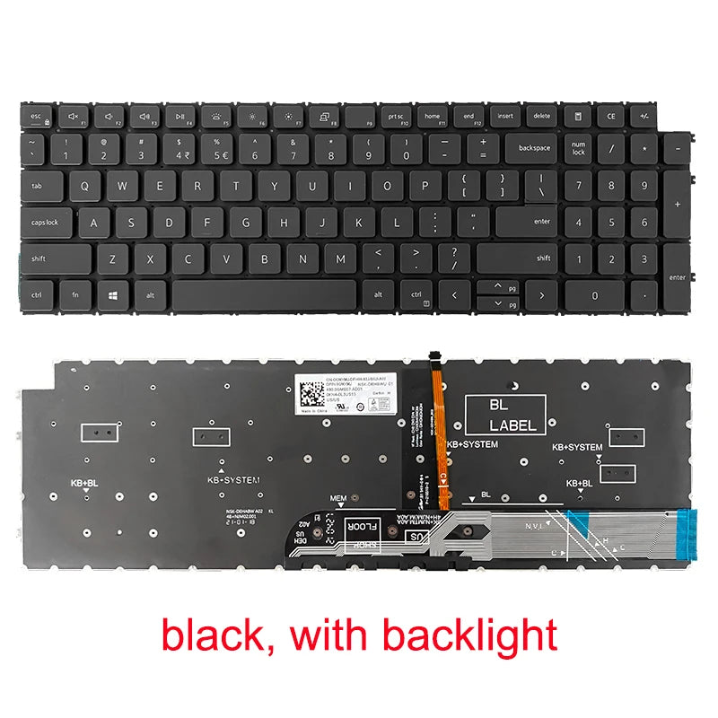 For Dell Inspiron 15 5510 5515 5518 3520 3525 3530 3535 P112F Laptop alternate keyboard