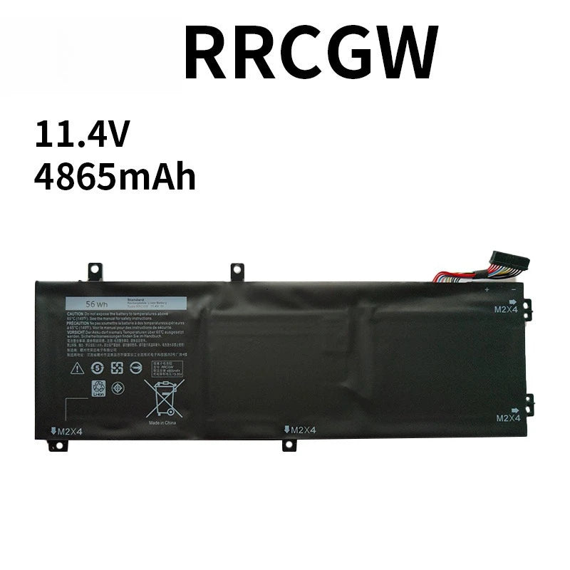 Brand New 97WH 11.4V 6GTPY Laptop Battery For DELL XPS 15 9570 9560 7590 6550 For DELL Precision 5520 5530 5540 5510 Series