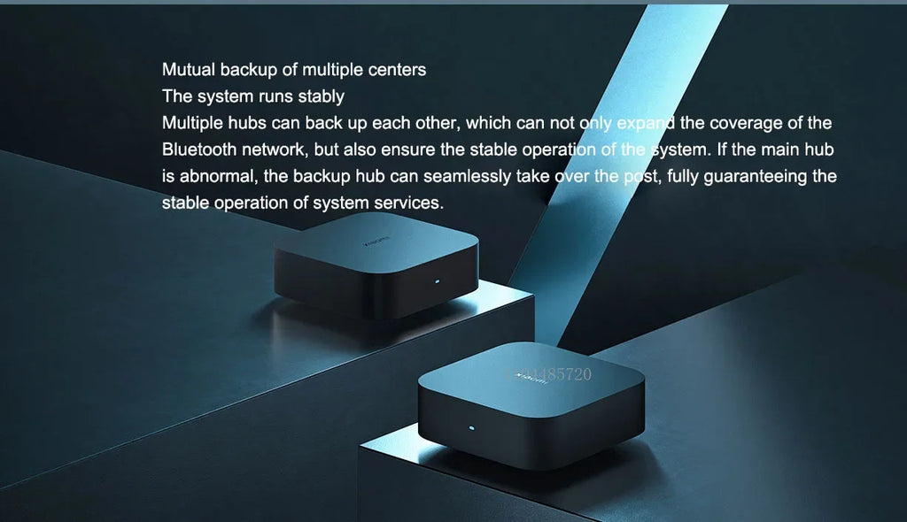 Xiaomi Smart Central Hub Mijia Gateway 4 WIFI Bluetooth Mesh Hub 5GHz 10/100Mbps Smart Home Work With Mi Home APP