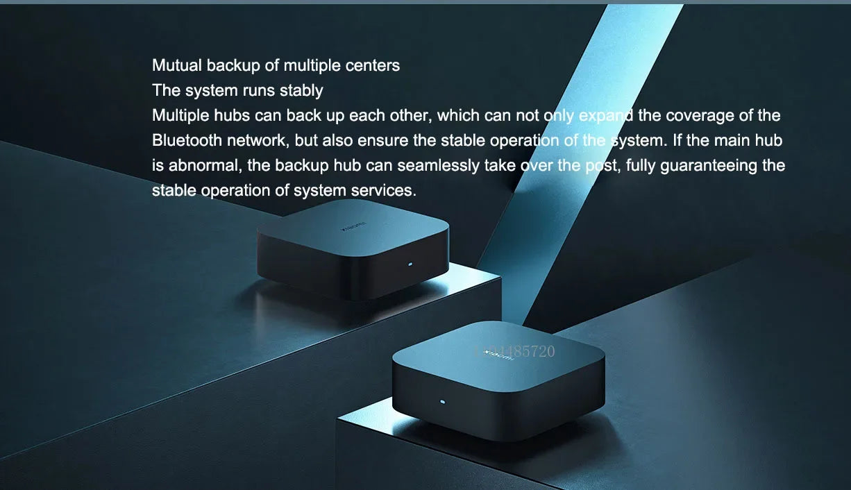 Xiaomi Smart Central Hub Mijia Gateway 4 WIFI Bluetooth Mesh Hub 5GHz 10/100Mbps Smart Home Work With Mi Home APP