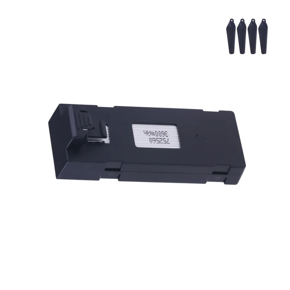 E88 Drone Battery 3.7V 1800/2600/3600/5000/6500mAh For E88PRO E99 E99PRO P1 K3 P10 A13 E525 RC Quadcopter Parts Battery