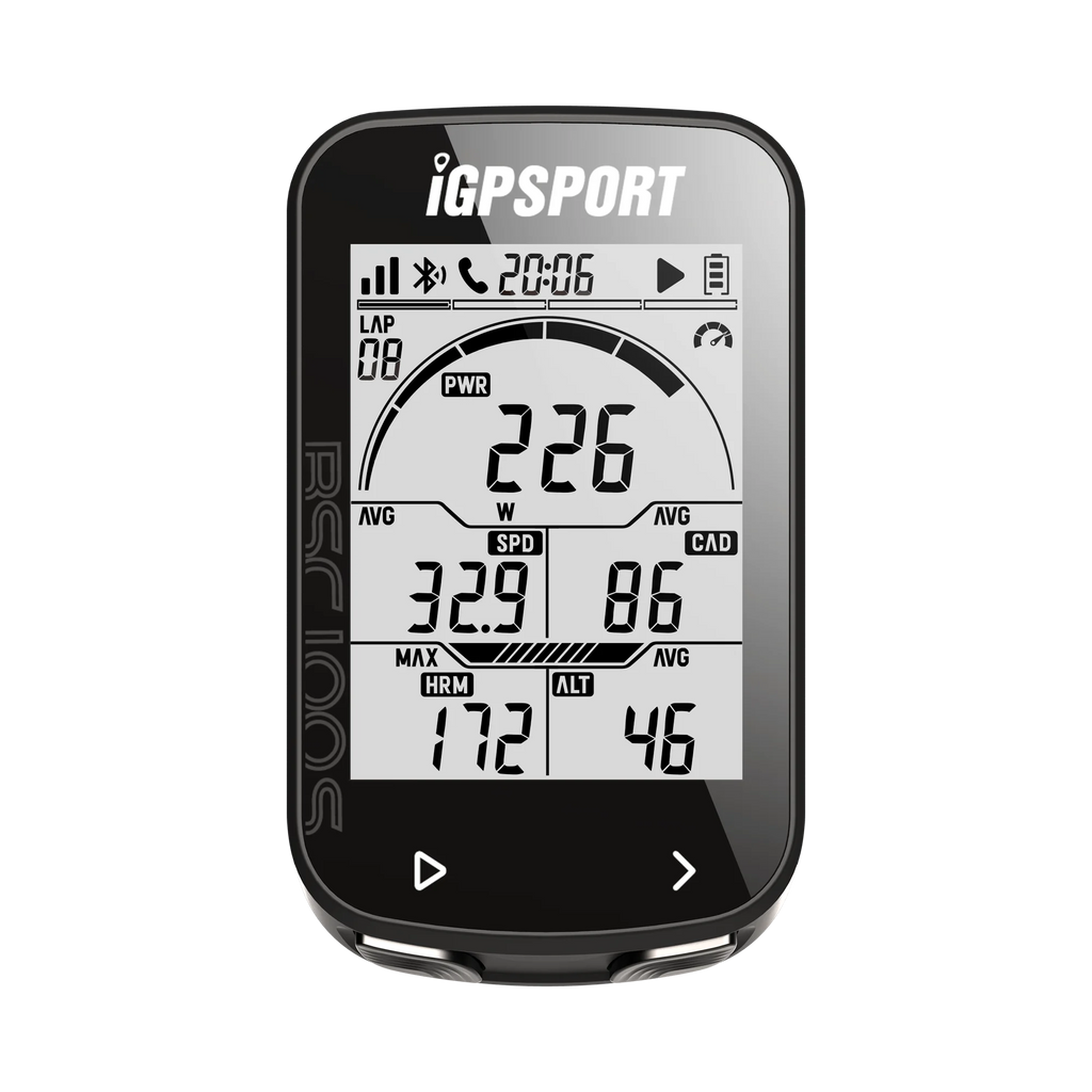 iGPSPORT BSC100S GPS Bike Computer Wireless Cycling Speedometer with Odometer and Stopwatch