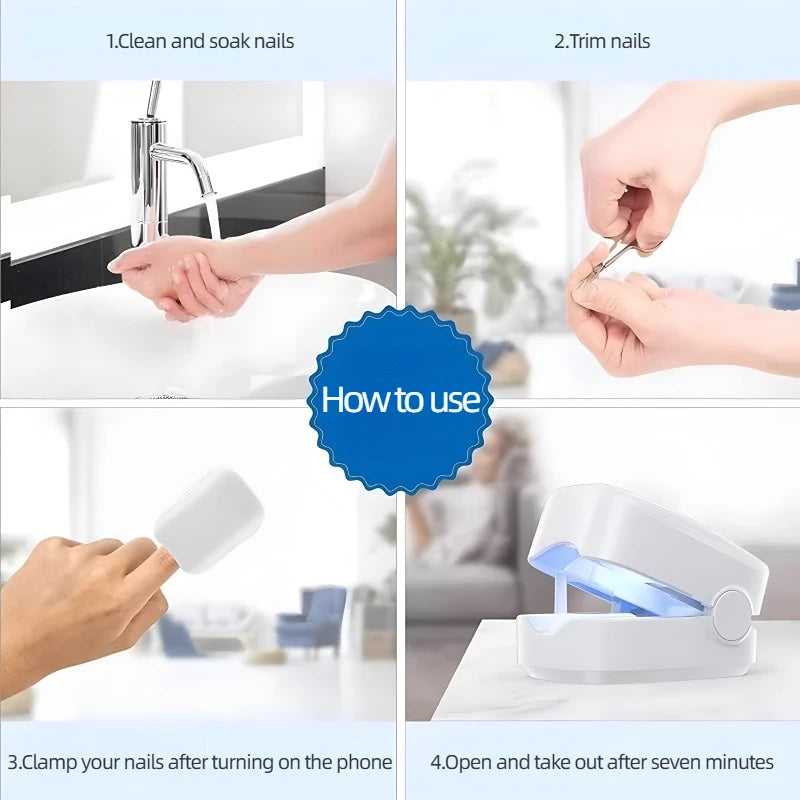 Repair Nail Fungus Laser Treatment Device Nail Fungal Essential Oil Toenail Fingernail Onychomycosis Serum Toe Cure Effectively
