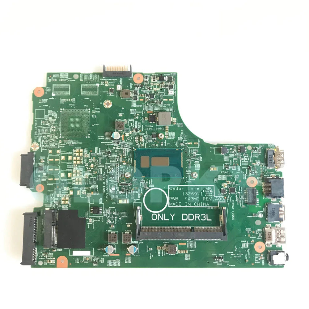 13269-1 For dell Inspiron 3443 3542 3543 5748 5749 Laptop Motherboard With i3 i5 i7-4/5th Gen CPU CN-0HRG70 06YPRH 00XDMH 0T7TC4