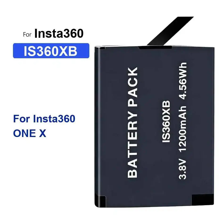 For Insta360 One X IS360XB Lightweight Reliable Power Camera Battery 1200mAh