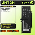 SAT Laptop Battery for Dell JHT2H Latitude 7310 7410 Series 35J09 0YJ9RP 009YYF 07CXN6 04V5X2 0HRGYV 52WH