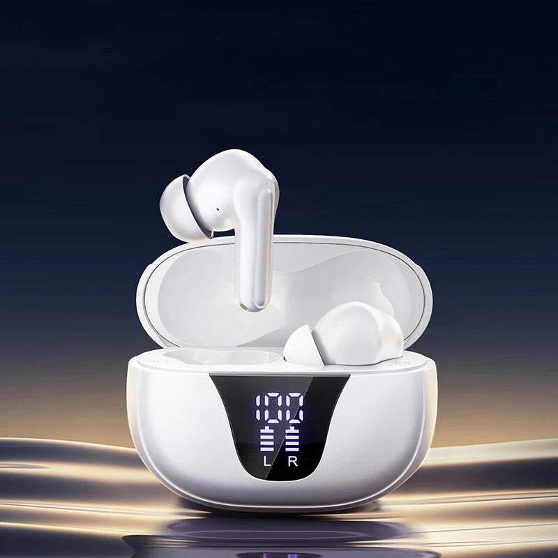 Lenovo XT58 Wireless Earphones Intelligent Noise Reduction Bluetooth 5.4 Headphone Gaming Headset HIFI Earbuds Sound LED Display