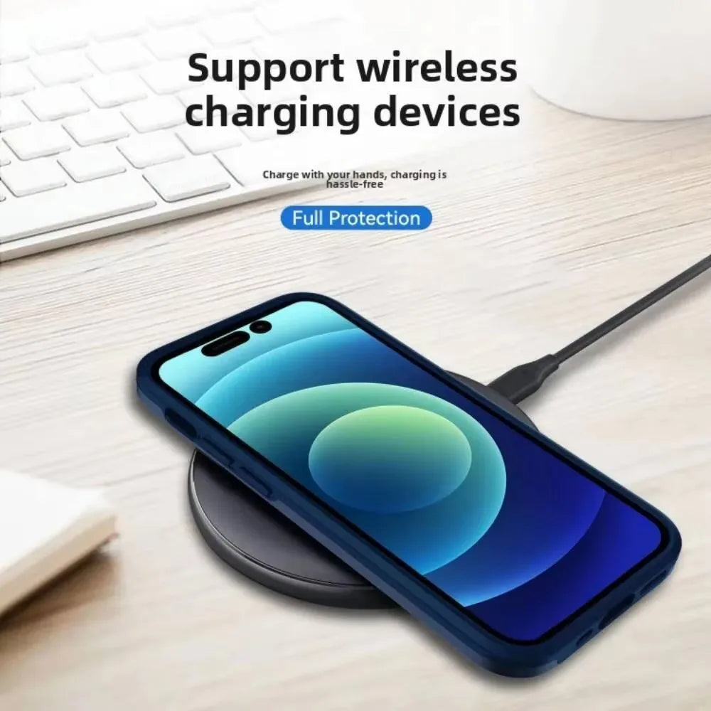 For Magsafe Wireless Charging Matte Frosted Case For Xiaomi 14 15 15T 13T 14T Pro Poco X6 F6 F8 F7 M6 X7Pro c85 Shockproof Cover