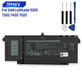 Replacement Battery 7FMXV For Dell Latitude 5320 7320 7420 7520 63Wh