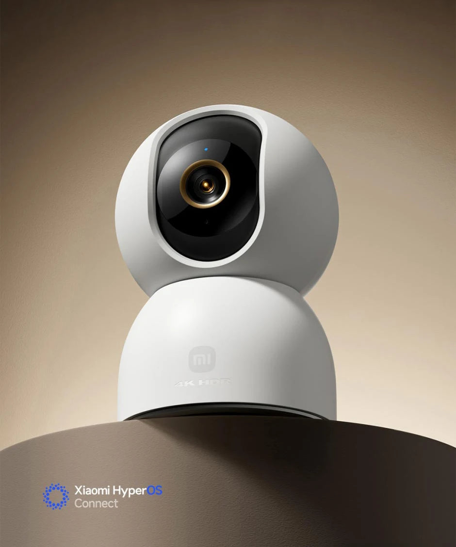 XIAOMI Smart Camera 4,Dual-band Wi-Fi 6,8MP 4K HDR AI Tracking,Night Vision,Two-Way Audio,Home Security Baby Monitor,Pet Camera
