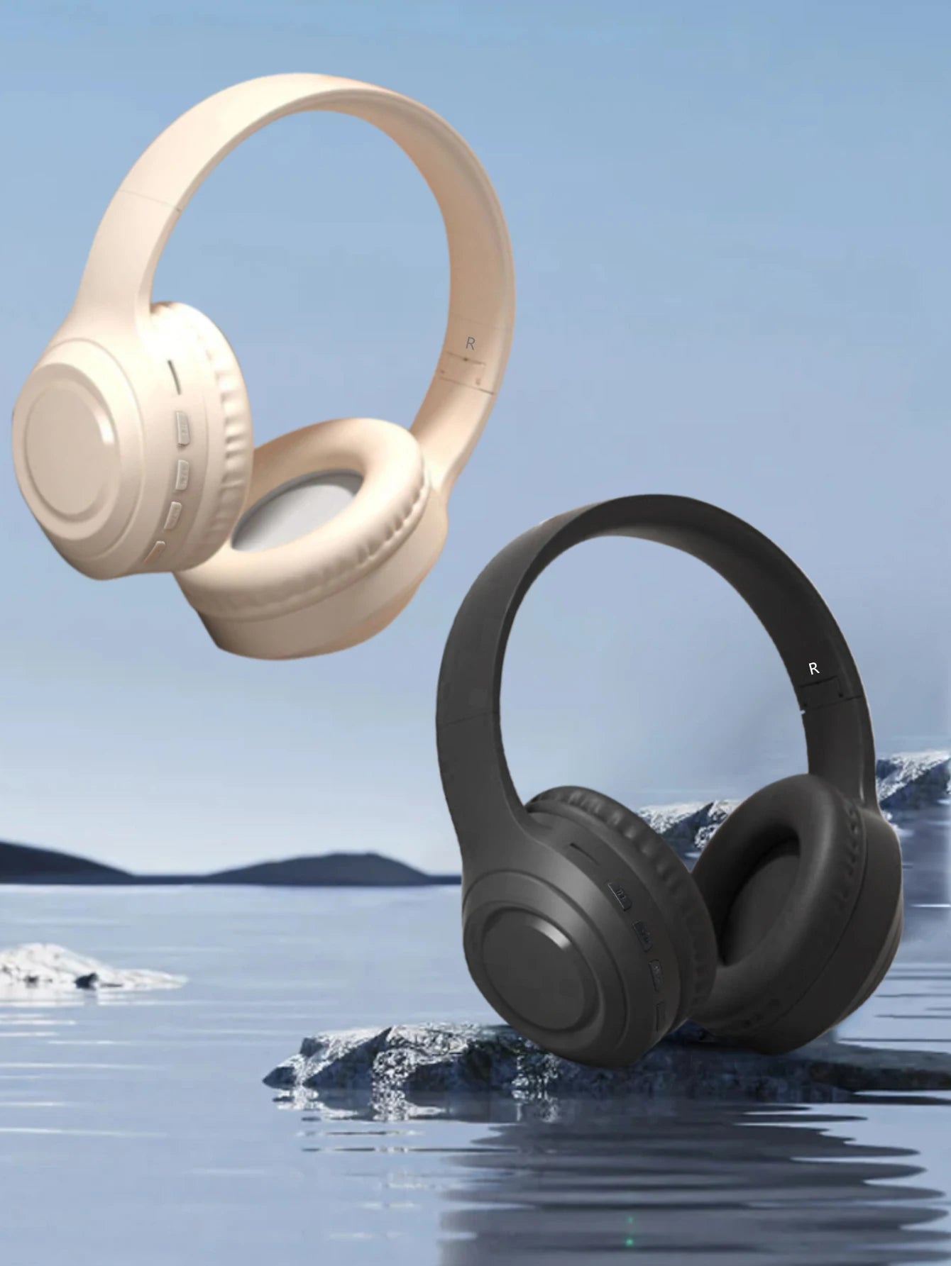 V9 wireless gaming Bluetooth headphones, over-ear Bluetooth headphones, long battery life and low latency